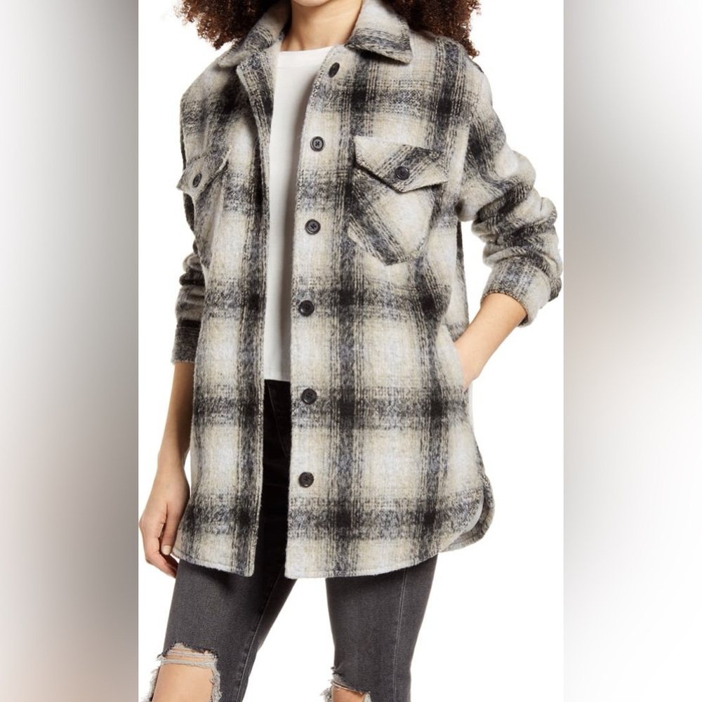 Thread & Supply Plaid Shirt Jacket
